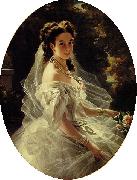 Franz Xaver Winterhalter Princess Pauline de Metternich oil painting reproduction
